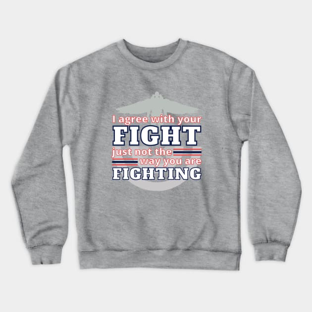 Falcon Fight Crewneck Sweatshirt by i2i Merch Store